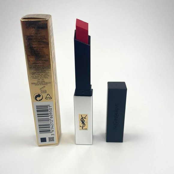 YSL The Slim Sheer Matte Lipstick 105 Red Uncovered BRAND NEW - Picture 4 of 4